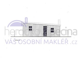 Stavební pozemek 1008 m2 Postoupky okr. Kroměříž. - 2