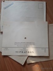 gramofonova deska 1962 - pohlednice - 2