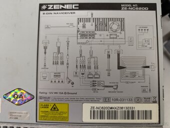 2DIN rádio ZENEC ZE-NC6200 Honda CR-V 2013-2017 - 2