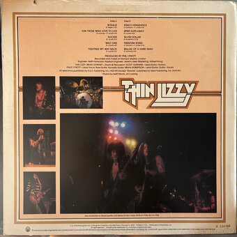 Thin Lizzy — Fighting. LP - 2