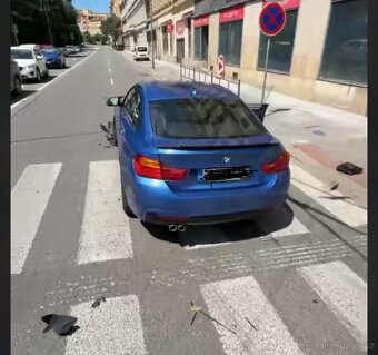 Bmw 420d po nehodě - 2