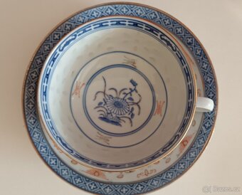 čínský rýžový porcelán - 2