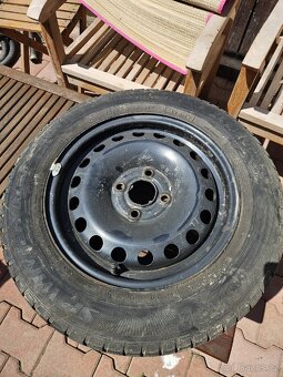 Zimní gumy na plech kolech 165/70/R14 - 2