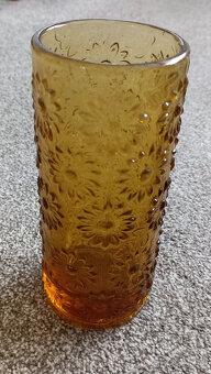 Váza "kopretiny", Rudolf Jurnikl, sklárna Rosice - 2