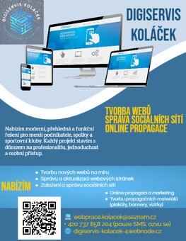 Tvorba webových stránek a správa sociálních sítí – Digiservi - 2