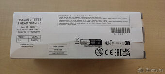 nový holicí strojek - 2