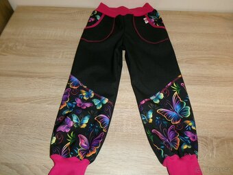 Zimní kalhoty ze softshellu vel.110 více foto - 2