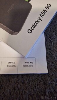 NEROZBALENÝ 2 ROKY ZÁRUKA - SAMSUNG GALAXY A56 5G 8/256GB - 2