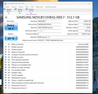 SSD NVMe Samsung 512 Gb - 2