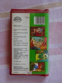 Originál videokazeta VHS Šmoulové 2, Supraphon 1988 - 2