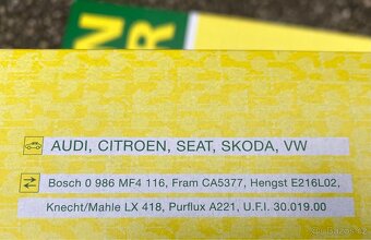 MANN-FILTR C28136/1 Škoda Felicia 3 kusy - 2