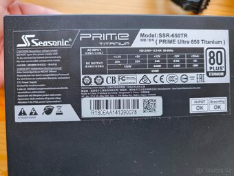 Seasonic 650W titanium - 2