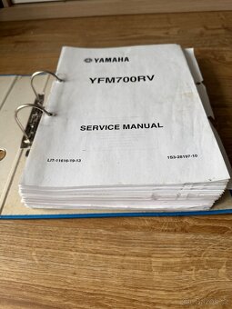 Yamaha raptor 700 - Manual kompletni - 2