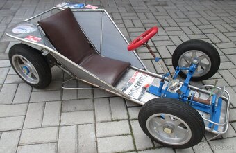 stará závodní minikára sidekar hurtovnice gravitační závody - 2