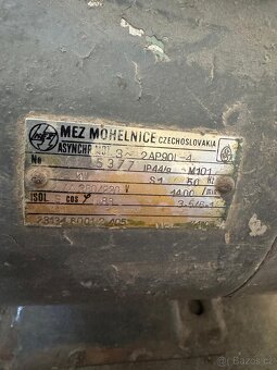 Motor 1,5 kW, 1400 otáček - 2