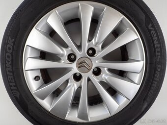 Citroen C4 - Originání 16" alu kola - Letní pneu - 2