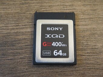 Sony XQD 64GB G serie + Sony čtečka katet XQD - 2