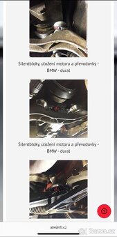 BMW e46 duralové uložení motoru/převodovky - 2