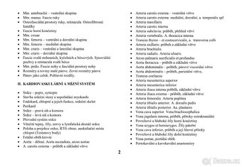 vypracované otázky ANATOMIE - 2