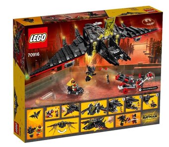 70916 LEGO Batman Movie - Batmanovo letadlo (Batwing) - 2