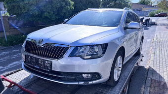Vůz na díly Škoda Superb 2 FL kombi 2014 CFGB PPX LA7W - 2