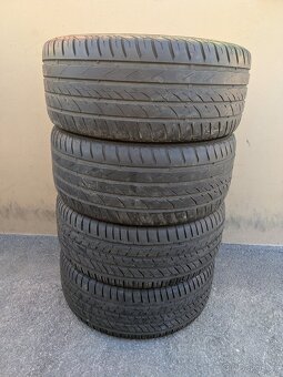 Sada alu kol Mercedes Benz s letními pneu 245/45/17 - 2