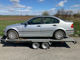 Rozprodam na nahradni dily BMW E46 316i,2003, titan-silber - 2