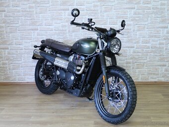 Triumph Street Scrambler 7500km, výfuk Vance Hines - 2
