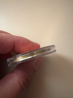 Prodám kovovou dekorační minci s vánočním motivem - 2