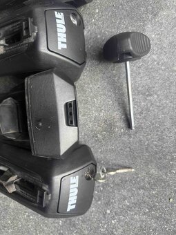Thule - patky k příčníkům na Škoda Super combi III. - 2