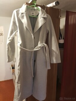 Dámský nový dlouhý  kabát vel. L - 2