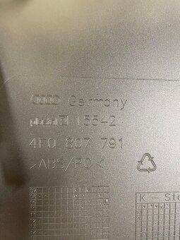 A6 4f prostřední část zadního difuzoru - 2