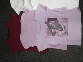 Trička kr. rukáv holka vel. 134/140 - 2