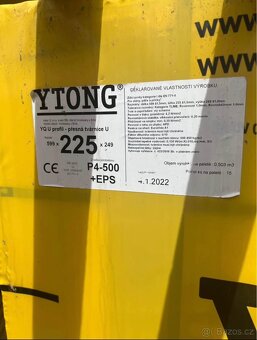 Prodám YQ U profil 225 - 2