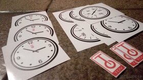 TDV - trilobit / samolepky, volant - 2