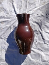 Hrdějovická keramika - velký džbán HNĚDÝ - 2