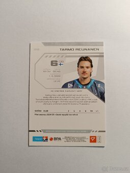 Hokejová kartička ELH Tipsport Tarmo Reunanen - 2
