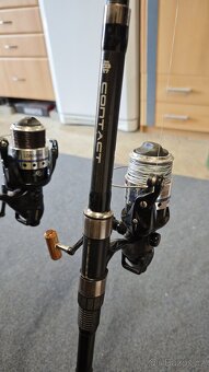 2X JRC Contakt tele 3,6m 3 lb a 2X Okuma Longbow LB60 - 2