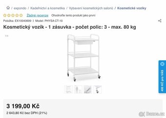 Kosmetický vozík - 2