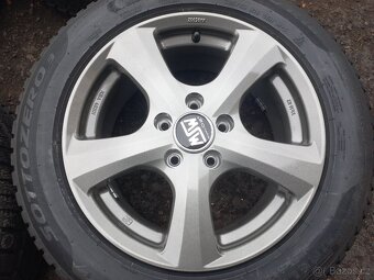 Sada NOVÝCH Alu kol MSW 205/60R16 zimní - 2