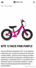 Odrážedlo Kellys Kite 12 - 2