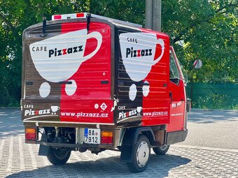 PIAGGIO APE - Vybavená pojízdná kavárna po rekonstrukci - 2