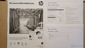 HP Laserjet M203DN | Duplex | LAN | najeto 38tis. | nový ton - 2
