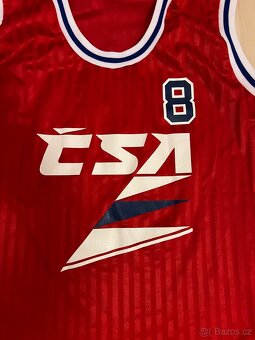 Český basketbalový dres Retro - 2
