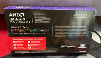 Sapphire NITRO+ AMD Radeon RX 7700 XT – jako nová, záruka - 2