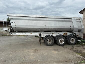 Sklopný návěs Schwartmuller celohliník s ocel vložkou 4.5t - 2