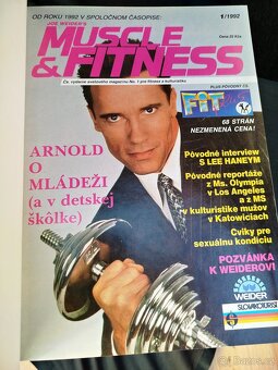 72x časopis MUSCLE & FITNESS (včetně plakátů) - NEJLEVNĚJI - 2
