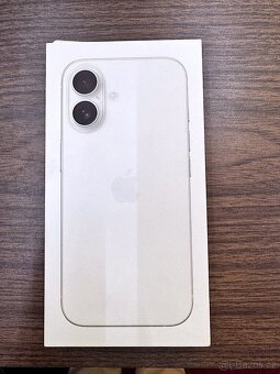 iPhone 16 128GB: ZÁRUKA 2 roky, CZ distribuce - NEROZBALENÝ - 2