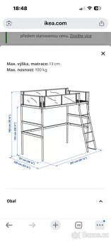 Patrová postel Ikea - 2
