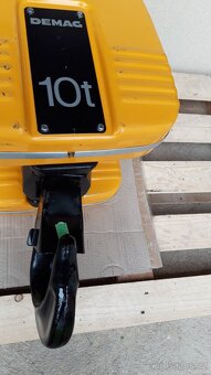Demag 10T kladnice s hákem (nepoužitá) - 2